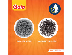 Gala Steel Scrubber Combo Set (Pack of 6)