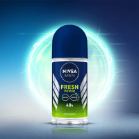 Nivea Deodorant Roll On, Fresh Power for Men, 50ml