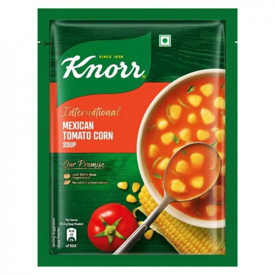 Knorr Mexican Tomato Corn International Soup, 50g / 52g (Weight May Vary)