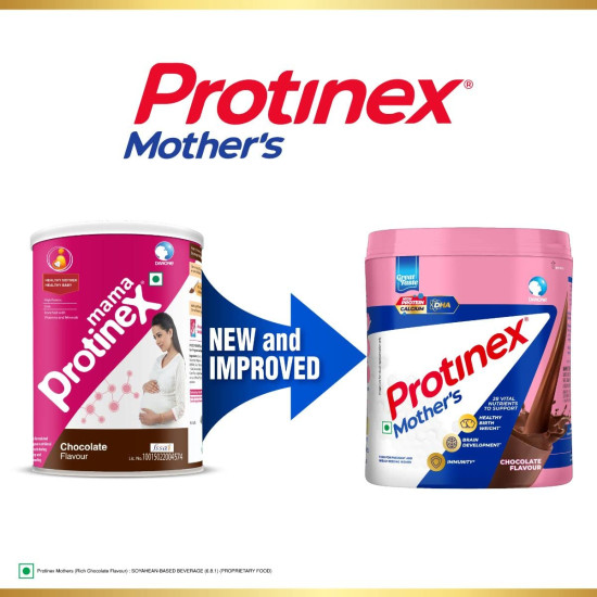 Protinex Mother'S Nutritional Mix - (Chocolate Flavor,400 Gms,Jar) With 28 Vital Nutrients To Support Healthy Birth Weight,Brain Development & Immunity,Soy,16 Servings