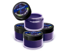 Vaadi Herbals Value Lip Balm, Blueberry, 4 x 10g