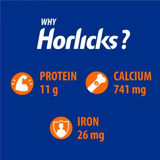 Horlicks Health & Nutrition Drink for Kids, 2kg Refill Container | Classic Malt Flavor | Supports Immunity & Holistic Growth | Nutritious Health Drink
