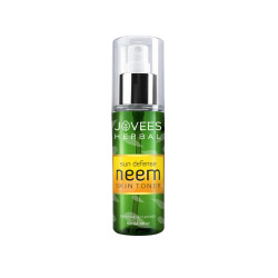 Jovees Herbal Sun Defence Neem Skin Toner | Prevents Dry Skin | Pore Tightening | For Protection Against Sun Damage & Tanning | Paraben & Alcohol Free | 100ml