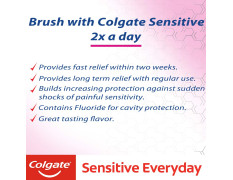Colgate Sensitive Everyday Protection Anticavity Toothpaste - 80g (Buy 1 get 1 free)