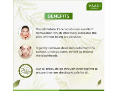 Vaadi Herbals Face and Body Scrub with Walnut and Apricot, 110g