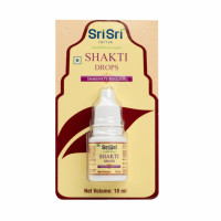 Sri Sri TATTVA shuddhta ka naam Shakti Drops - Ayurvedic Immunity Booster for Adults & Kids - Natural Drops for Strength & Stamina - Relief from Cough, Cold & Sore Throat - 10ml (Pack of 1)