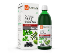 KRISHNA'S HERBAL & AYURVEDA Diabic Care Juice - 500 Ml (Pack Of 1) | Blend Of 11 Herbs Methi, Amla, Karela, Jamun, Kutki, Guduchi & 5 Other Herbs To Manage Sugar Levels | Made In India