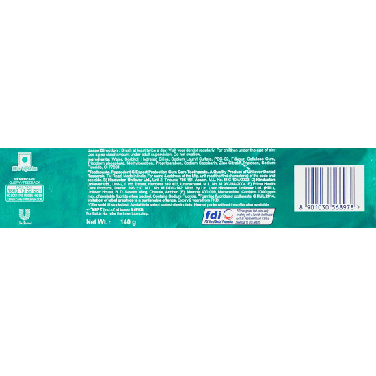 Pepsodent G Gumcare Expert Protection- 140 g