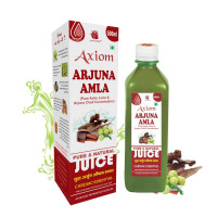 Jeevan Ras Arjuna Amla Swaras Herbal Juice (500 ml) | Natural Source of Calcium | Controls Blood Pressure | Control Cholesterol Level | No Added Sugar | 100% Natural WHO GMP Certified