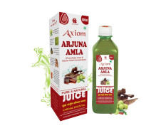 Jeevan Ras Arjuna Amla Swaras Herbal Juice (500 ml) | Natural Source of Calcium | Controls Blood Pressure | Control Cholesterol Level | No Added Sugar | 100% Natural WHO GMP Certified
