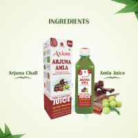 Jeevan Ras Arjuna Amla Swaras Herbal Juice (500 ml) | Natural Source of Calcium | Controls Blood Pressure | Control Cholesterol Level | No Added Sugar | 100% Natural WHO GMP Certified