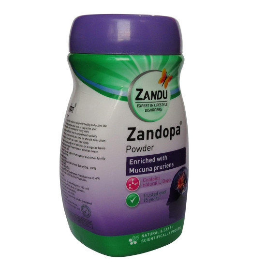 Zandu Zandopa Powder - 200g, Purple
