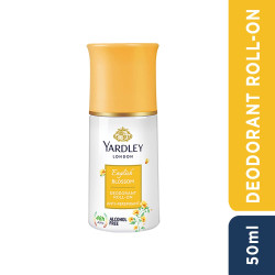Yardley London English Blossom Anti-Perspirant Deodorant Roll-On - 48-Hour Active Sweat Protection