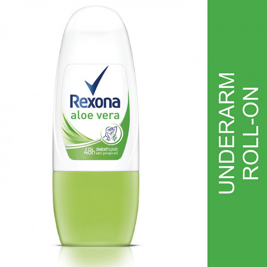 Rexona Aloe Vera Underarm Odour Protection Roll On for Unisex, 25ml