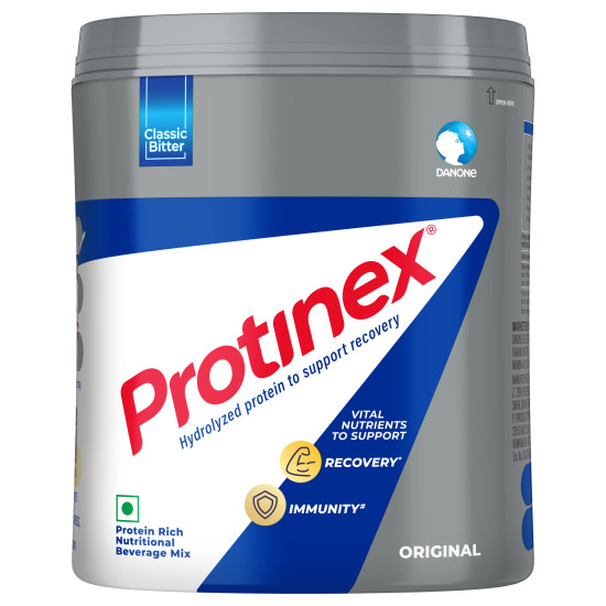 Protinex Nutritional Protein Rich Mix For Adults-(Original, 400 Gms, Jar) With Vital Nutrients To Support Faster Absorbation & Immunity Powder