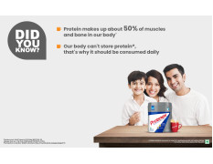 Protinex Nutritional Protein Rich Mix For Adults-(Original, 400 Gms, Jar) With Vital Nutrients To Support Faster Absorbation & Immunity Powder