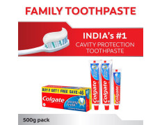 Colgate Dental Cream Toothpaste - 200 g (Pack of 2) with 1 Free Dental Cream - 100 g
