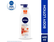 NIVEA Body Lotion Natural Glow, Cell Repair, Spf 15 & 50X Vitamin C 400ml