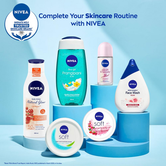 NIVEA Body Lotion Natural Glow, Cell Repair, Spf 15 & 50X Vitamin C 400ml