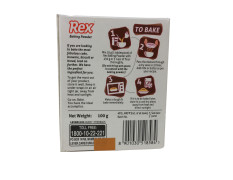REX Baking Powder - 100g Carton