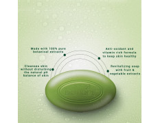 Biotique Basil & Parsley Revitalizing Bathing Bar| Ayurvedic and Organically Pure| Maintains Skin’s Natural pH |100% Botanical Extracts| Suitable for All Skin Types | 75gm