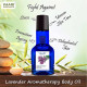 Vaadi Herbals Aromatherapy Body Oil, Lavender and Almond Oil, 110ml x 2