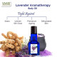 Vaadi Herbals Aromatherapy Body Oil, Lavender and Almond Oil, 110ml x 2