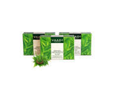 Vaadi Herbals Neem Patti Soap, Pure Neem Leaves, 3 x 75g