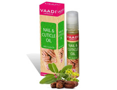 Vaadi Herbals Nail and Cuticle Oil with Jojoba Oil, 10ml