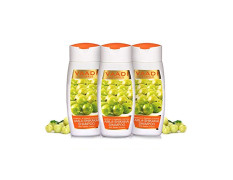 Vaadi Herbals Amla Shikakai Shampoo, Hairfall and Damage Control, 110ml x 3