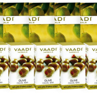 Vaadi Herbals Super Value Pack of Olive Facial Bars with Cane Sugar Extract, 25gm x 6