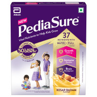 Pediasure Health and Nutrition Drink Powder for Kids Growth - 200g (Kesar Badam)