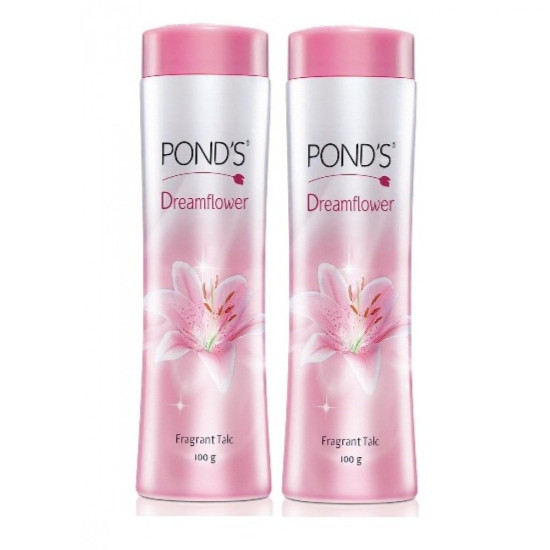 POND'S Dreamflower Fragrant Talc (100g Powder) - Pack of 2