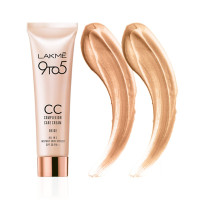LAKMÉ 9 To 5 Cc Cream Mini, 01 - Beige, Light Face Makeup With Natural Coverage, Spf 30 - Tinted Moisturizer To Brighten Skin, Conceal Dark Spots, 9 G