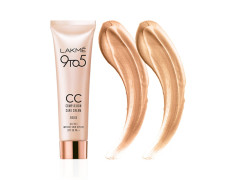 LAKMÉ 9 To 5 Cc Cream Mini, 01 - Beige, Light Face Makeup With Natural Coverage, Spf 30 - Tinted Moisturizer To Brighten Skin, Conceal Dark Spots, 9 G