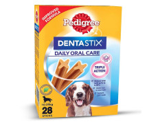 Pedigree Dentastix Oral Care Dog Treat, Adult Medium Breed (10-25 kg), 720 g, Recommended by Vets, Supports Gum Health, Reduces Risk of Gum diseases