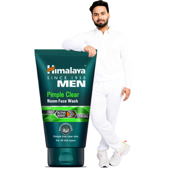 Himalaya Men Pimple Clear Neem Face Wash, 50ml