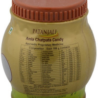 PATANJALI Amla Chatpata Candy, Rich in Vitamin C, Indian Gooseberry Snack, Natural Amla Goli, Boosts Immunity, Sweet and Tangy Flavour Candy - 500g