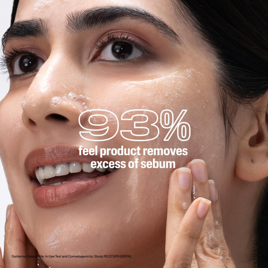 Cetaphil Face wash for Oily Skin, Gentle Cleanser, Daily Gentle Foaming Face Wash for Oily Skin, Acne Prone Skin, 118ML