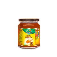 Zandu Pure Honey with Cinnamon, Green Tea & Lemon, 100% Purity, No Added Sugar, 250g