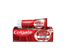 Colgate Visible White Teeth Whitening Toothpaste - Sparkling Mint, 100gm