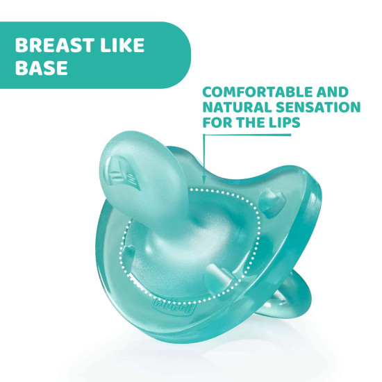 Chicco Physio Soft Baby Soother with Unique Shape to Support Psychological Breathing, Teether & Pacifier for Newborns, BPA Free, 6-16M (Blue) Chicco Physio Soft Baby Soother with Unique Shape to Support Psychological Breathing, Teether & Pacifier for Newborns, BPA Free, 6-16M (Blue)