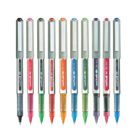 Uniball Eye UB157 0.7mm Roller Ball Pen | Multicolor Ink, Pack of 10