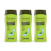 Trichup Healthy Long and Strong Herbal Hair Shampoo, 200ml (Pack of 3)