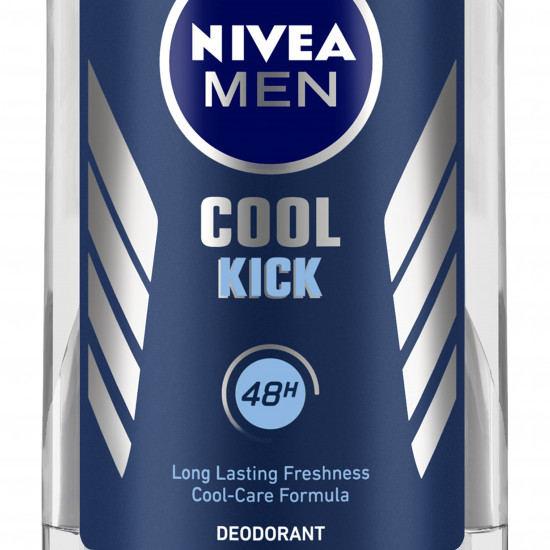 NIVEA MEN Deodorant Roll On, Cool Kick, 50ml