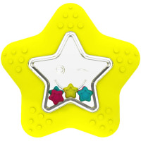 Giggles Star Fish Teether Rattle, Yellow