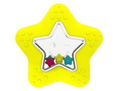 Giggles Star Fish Teether Rattle, Yellow