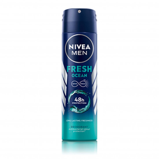 NIVEA MEN Fresh Ocean Deodorant, 150ml