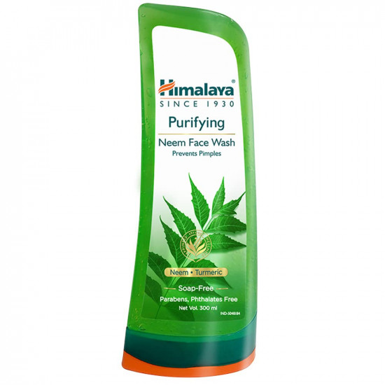 Himalaya Herbals Purifying Neem Face Wash, 200ml (Pack of 2)