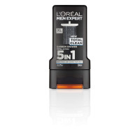 L'Oreal Paris Men's Expert Total Clean Carbon 5 In 1 Shower Gel (300 ml) L'Oreal Paris Men's Expert Total Clean Carbon 5 In 1 Shower Gel (300 ml)